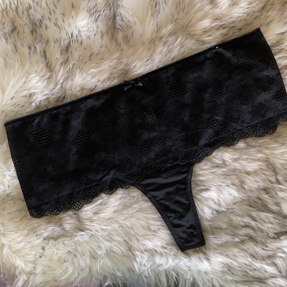 Cacique Intimates & Sleepwear Cacique Lace Wide Side Thong Panty